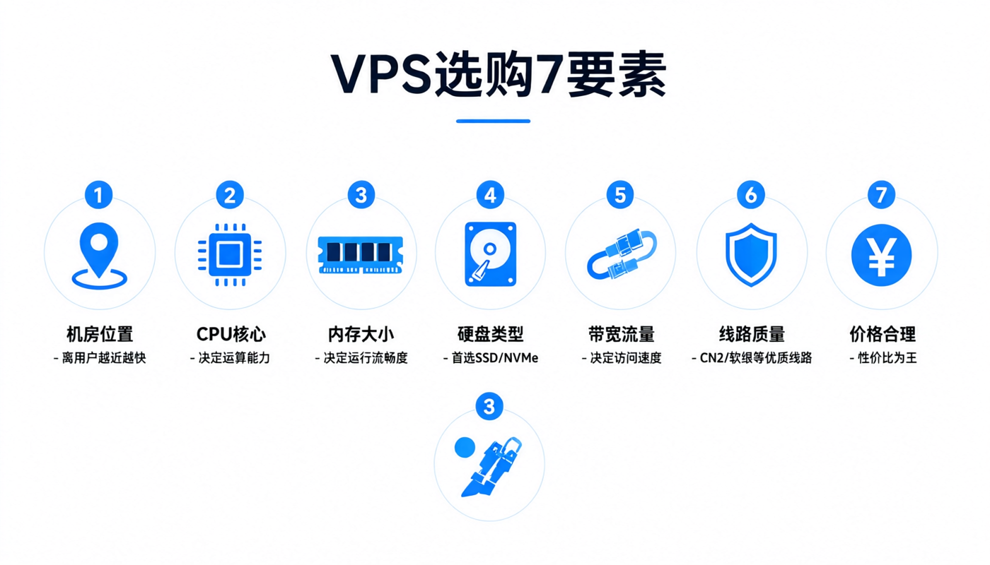 VPS选购7要素清单